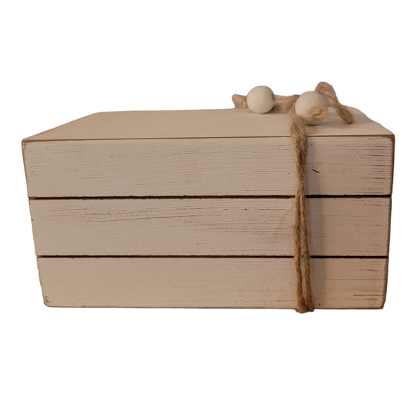 Love Is In The House Quill To Paper By Sixtrees Rustic Wooden Block Home Decor - Picture 6 of 7